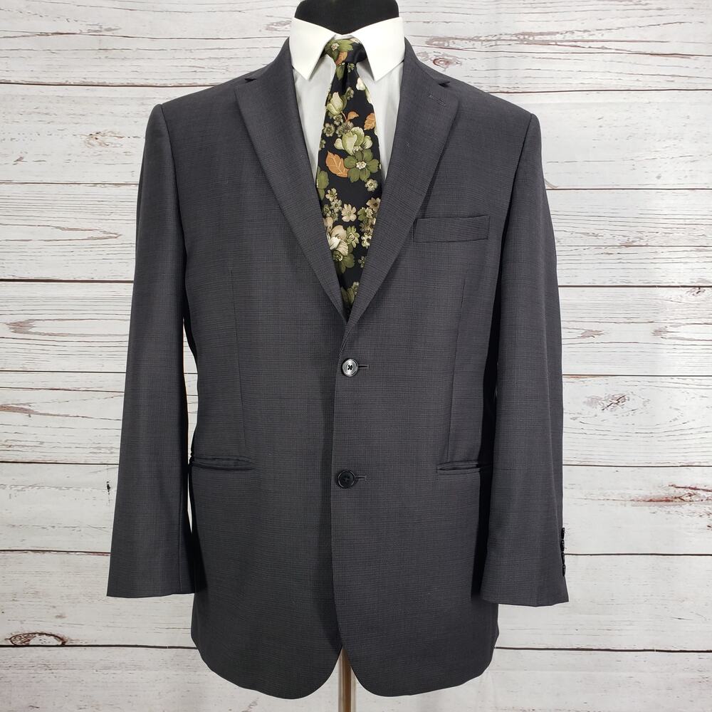 JoS. A. Bank Traveler Men's 100%Wool Blazer Jacket Size 42R